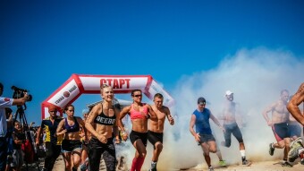 Impressive obstacle course in Ukraine