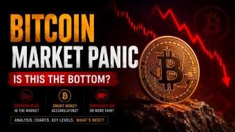 Bitcoin Market Panic — Is This the Bottom? 🟠📉