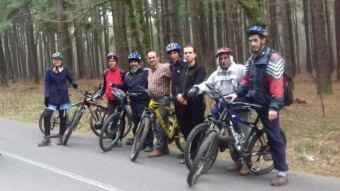The first time I decided to ride a bike