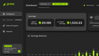 Don’t miss out on the opportunity to mine and earn points using idle network bandwidth with Grass — it’s gaining significant traction!