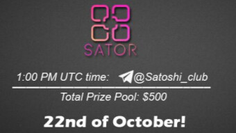 Sator x Satoshi Club AMA Recap from 22nd of October