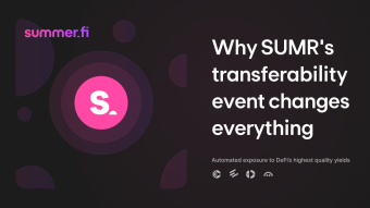 Why SUMR’s transferability event changes everything