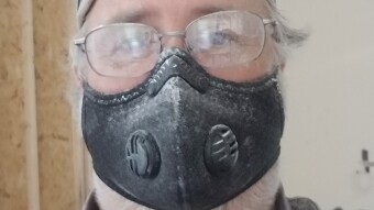 I wore my mask yesterday