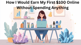 How I Would Earn My First $100 Online Without Spending Anything?
