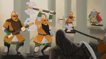 Royal Dwarves against Mordor vermins