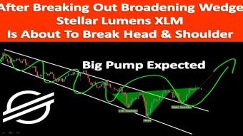 After Breaking Out Broadening Wedge Stellar Lumens XLM Is About To Break Head & Shoulder