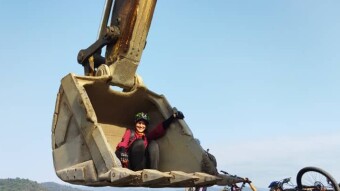 Have You Ever Ridden an Excavator Bucket?