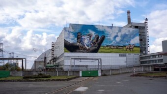 Chernobyl and Pripyat (Прип'ять), a ghost town
