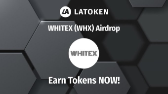 Whitex (WHX) × Latoken Airdrop || Get a Share of 1.5 million WHX Tokens.