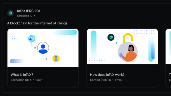 coinbase: earn 3$ into IoTeX airdrop
