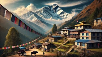 Nepalese Mountains:  place where Nature’s Heart Beats