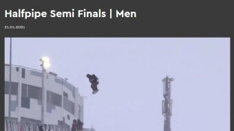 LAAX OPEN 2021 - Snowboard World Cup - Halfpipe Men, Semifinals Live