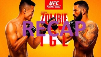 RECAP for UFC ON ESPN: THE KOREAN ZOMBIE VS. IGE
