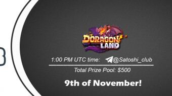 Join the AMA of Satoshi Club x DoragonLand. Rewards: 500 USDT, October 9th.