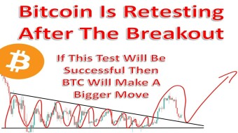 Bitcoin Is Retesting After The Breakout | If This Test Will Be Successful Then BTC Will Make A Bigger Move