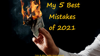 My 5 Best Mistakes with Cryptocurrencies of 2021