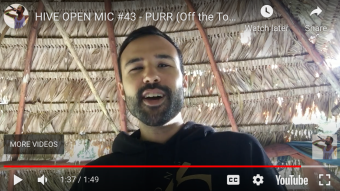 HIVE OPEN MIC #43 - PURR (Off the Top Freestyle)