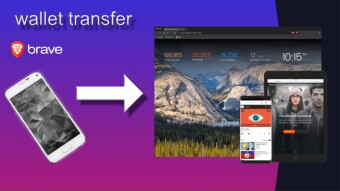 transfer Brave BAT rewards from mobile to desktop wallet