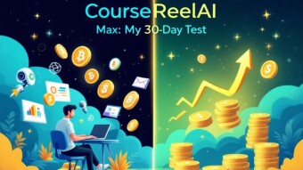 # My 30-Day CourseReelAI Max Journey: What I Discovered After Building 5 Courses (And Why My Crypto Friends Should Care)