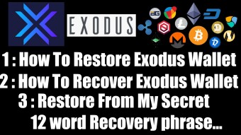 How To Restore Exodus Wallet | Exodus Multi Currency Wallet
