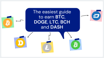 The easiest guide to earn BTC, DOGE, LTC, BCH and DASH