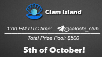 Clam Island x Satoshi Club AMA Recap from the 5th of October
