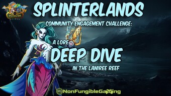 Splinterlands - Coastal Sentry patrolling the Laniree Reef