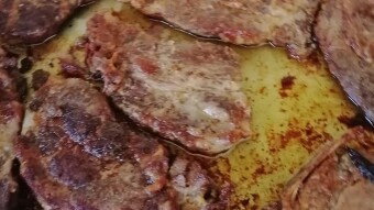 Daily meal #170 steaks with lemon and olive oil