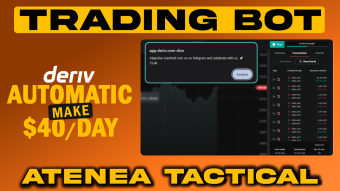 🤖 ATENEA TACTICAL: From $0.35 to $15 in minutes with this Trading Robot.