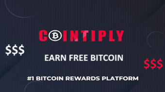 EARN FREE BITCOIN WITH COINTIPLY!