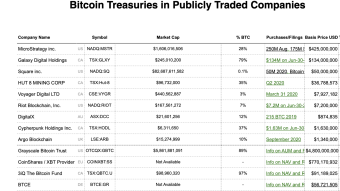 Balance Sheet Bitcoin