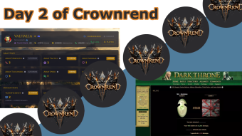 Crownrend Day 2: Crownrend is a modern DarkThrone!!