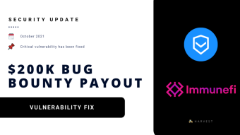 Bug Bounty Pays Off, Huge FARM Buybacks, and Reactivated Vaults at Harvest Finance