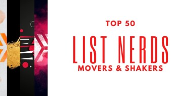 ListNerds - Top 50 Movers and Shakers