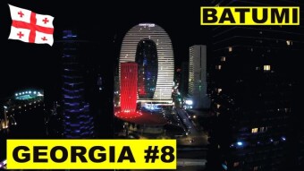 Batumi - Black Sea resort, excellent food in the Sazadari restaurant, Fish Market