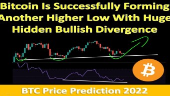 BTC Forming Another Higher Low With Huge Hidden Bullish Divergence | Bitcoin Price Prediction 2022