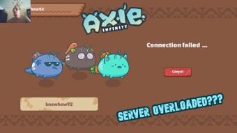 How to Play Axie Infinity while Server's Overloaded
