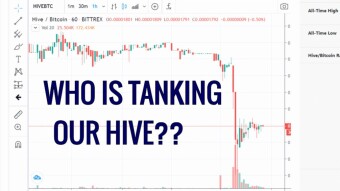 Why the Big Sell-Off of HIVE? See the trail below:
