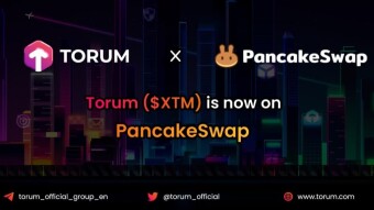 Torum (XTM) is now listed on Pancakeswap!