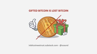 Unpopular Opinion: Giving Bitcoin Away Doesn’t Help Adoption.