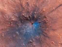 The latest photos of Mars made by NASA.