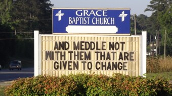 BIBLE TRUTH: We serve an unchanging God. But He changes us!