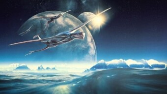 Trilium and Alien Worlds #13 - Shuttle Parked In The Hangar Until Further Notice