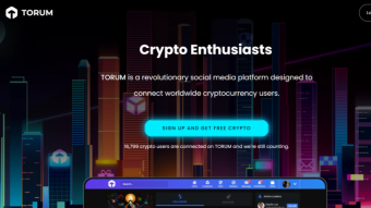 Torum: A Social Media That Pays Crypto