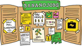 Official BananoJob #1: BANANO Airdrop at Uptrennd (50k BAN Total)