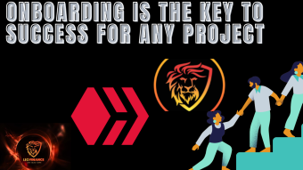 Finally, I decided to bring onboard some known people—Onboarding is the key to open the lock of Success for any project