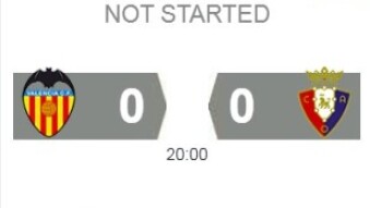 Valencia vs Osasuna 21 01 2021