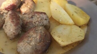 Foodbook #394 Greek meatballs - Soutzoukakia
