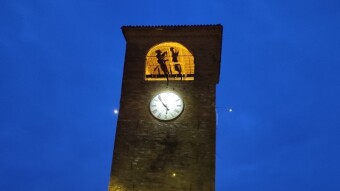Urban Hiking - Castelvetro di Modena by night