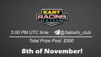 AMA Satoshi Club x Kart Racing, November 8th
